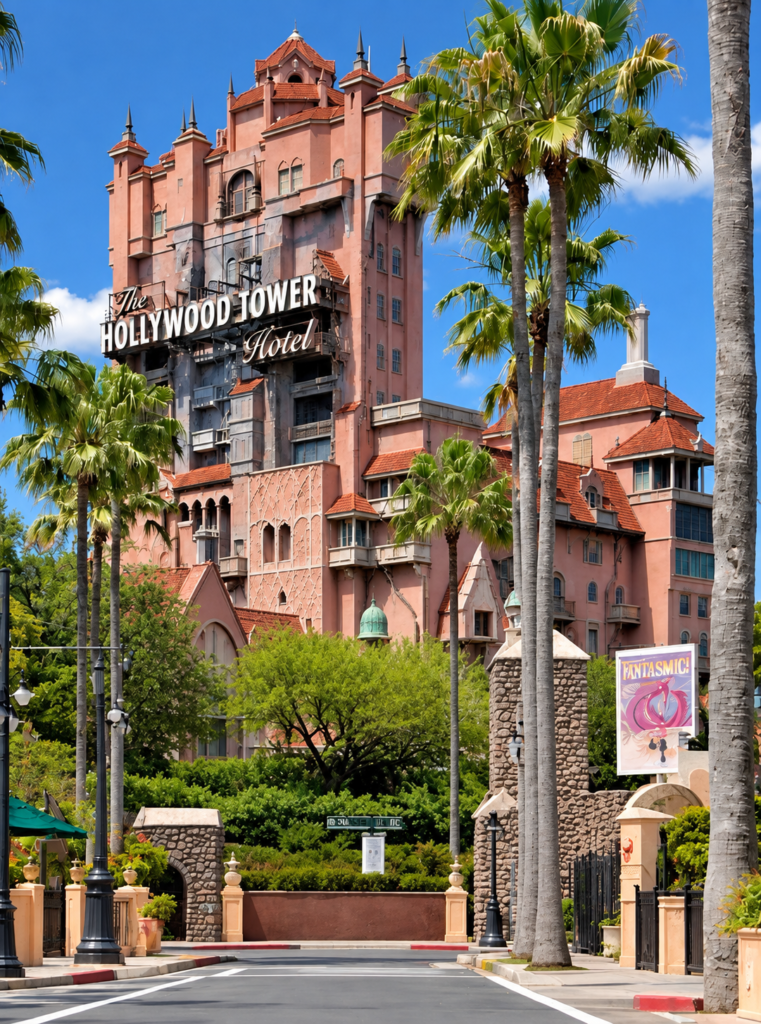 Hollywood Tower of Terror no Disney's Hollywood Studios